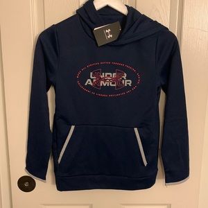 Navy under Armour boys hoodie